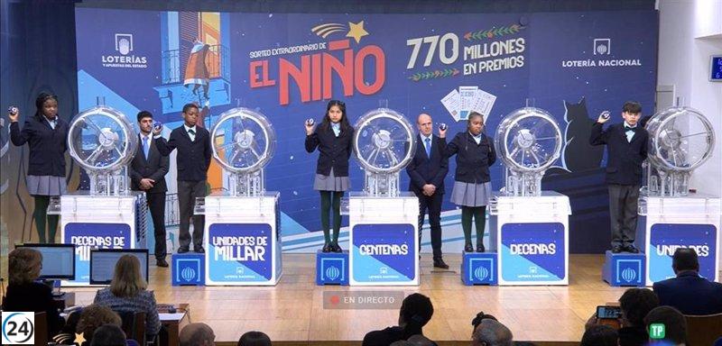 La millonaria lotería de 'El Niño' hace felices a siete localidades castellano-manchegas.