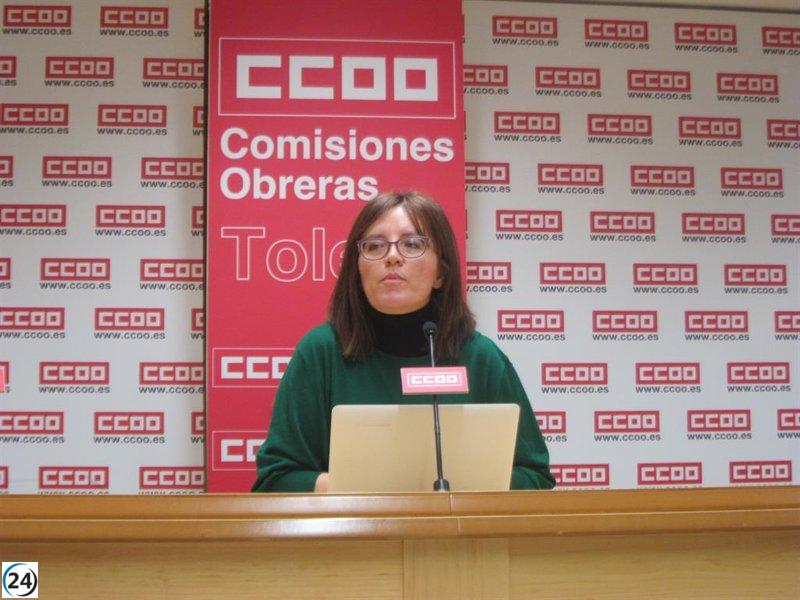 CCOO critica el aumento de horas trabajadas y la disminución de salarios en la economía de C-LM