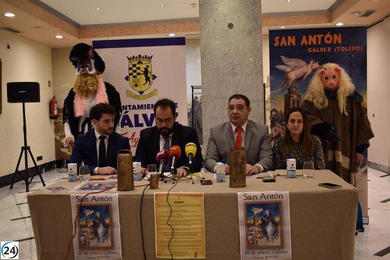 El alcalde Gálvez organiza un evento para convertir la celebración de San Antón en una atracción turística regional.