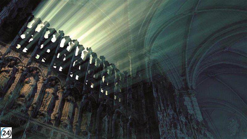 La Catedral de Toledo lucirá en 3D con una impresionante instalación de 150 focos, 23 proyectores y 4 kilómetros de cable.