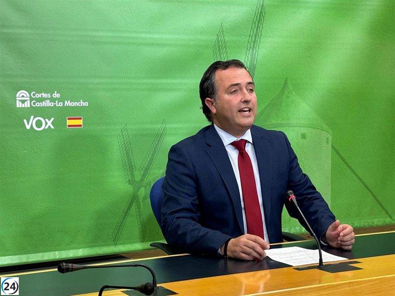 Vox insta a Page a cesar sus críticas a la amnistía mientras diputados socialistas de C-LM votan a favor: 