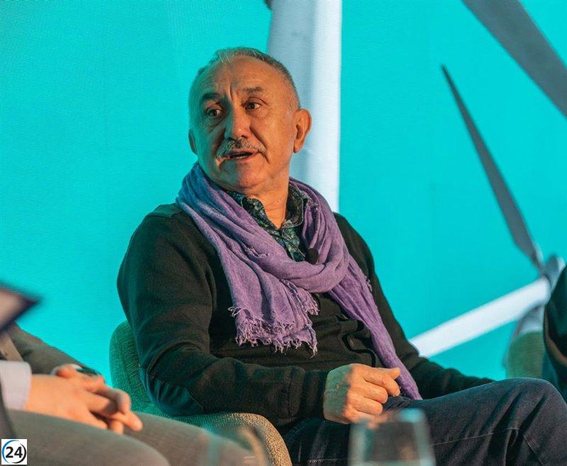 Álvarez (UGT) defiende la amnistía y niega que sea anticonstitucional