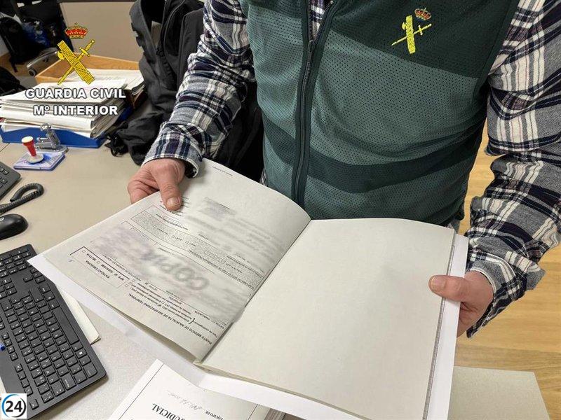 11 personas investigadas por falsificar bajas médicas en empresas de Guadalajara y Toledo.