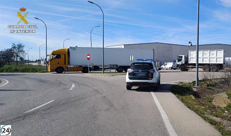 Arresto por allanamiento e incendio en Bustares