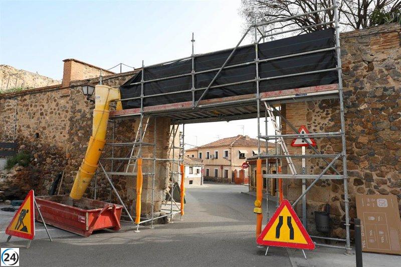 El Ayuntamiento de Toledo tiene luz verde para mejorar la seguridad en la Puerta del Vado, aprobado por el Ministerio de Cultura.