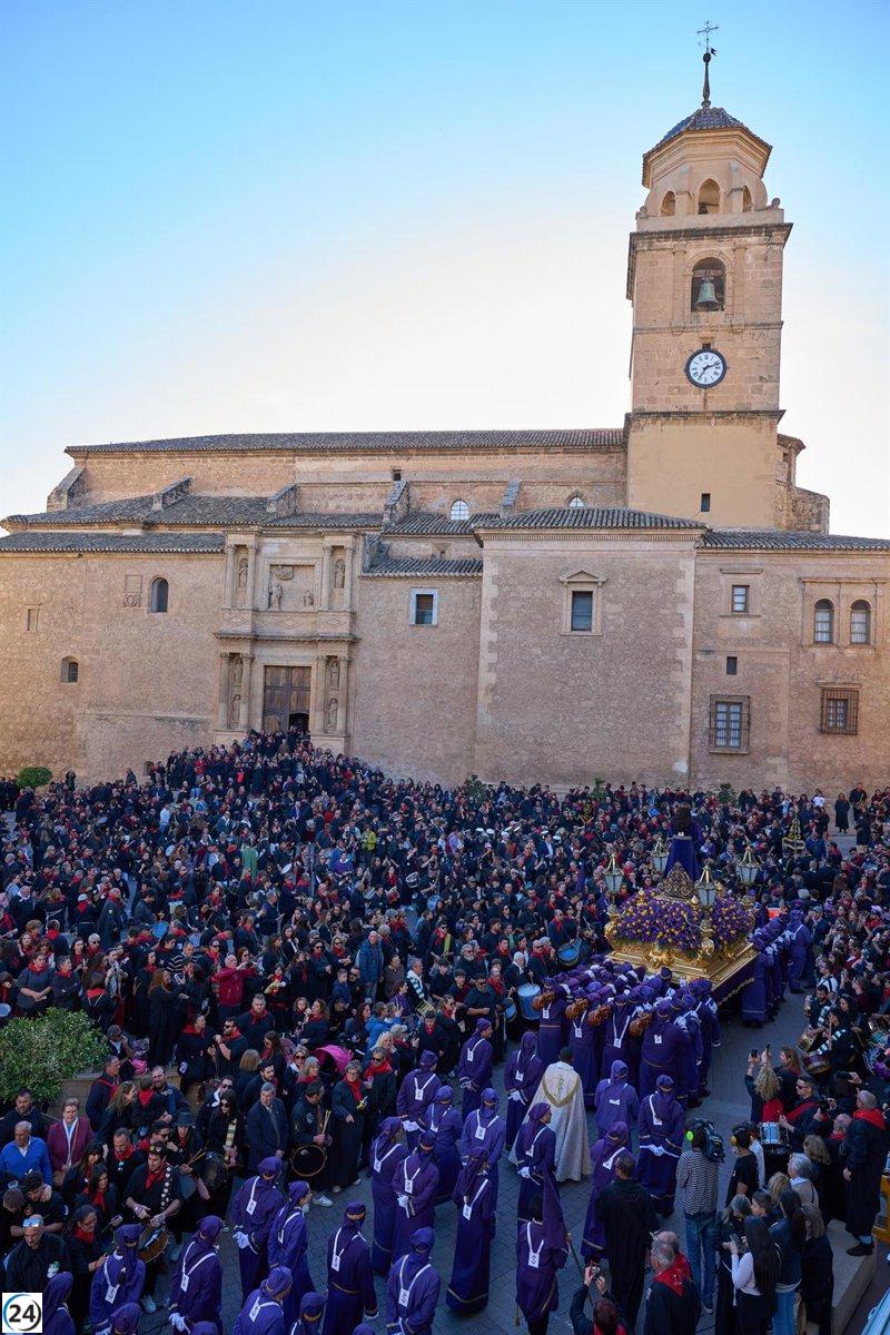 Paneles digitales mantendrán informados a tambores de Hellín sobre horarios de procesiones en Semana Santa.