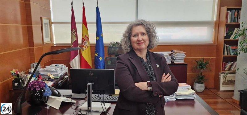 La representante del Gobierno de Castilla-La Mancha en el Consejo de Ministros de Medio Ambiente de la UE.