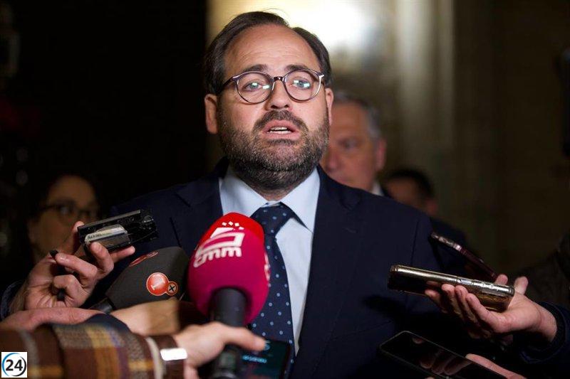 Núñez elogia la Semana Santa de C-LM como una de las mejores de España.