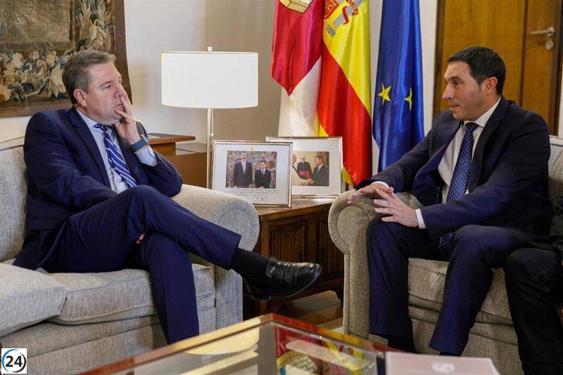 Chana elogia la colaboración con Page por el beneficio de Cuenca.