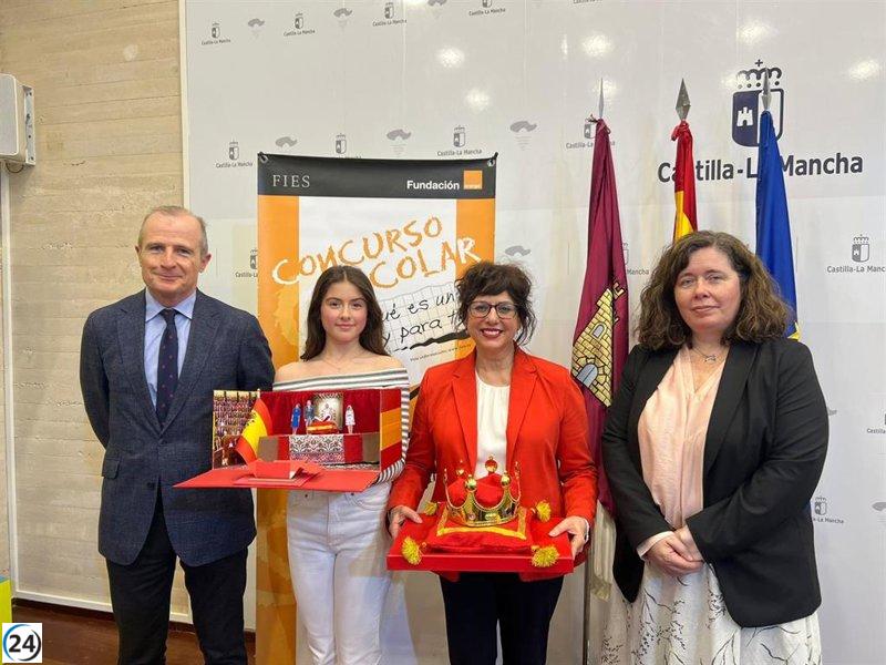 Alumna de Daimiel gana concurso sobre la monarquía en Castilla-La Mancha