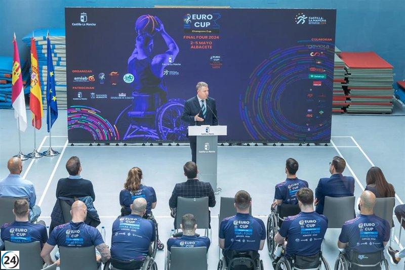 Castilla-La Mancha acogerá la Final Four 2024 de baloncesto en silla de ruedas en lugar de París.