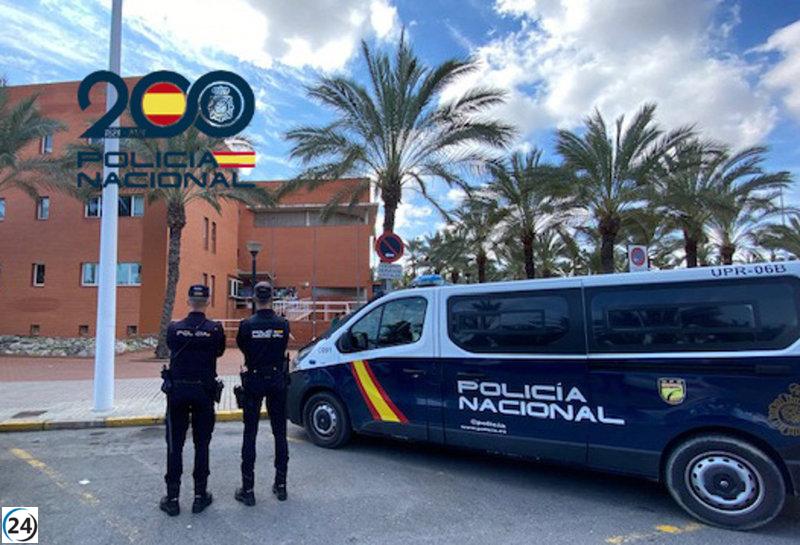 ADN en pasamontañas lleva a detención por atraco en Elche en 2020 en cárcel de Ocaña.