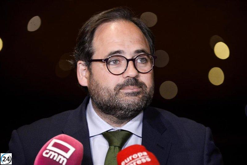 Núñez critica a Page por contradicción hacia Sánchez.