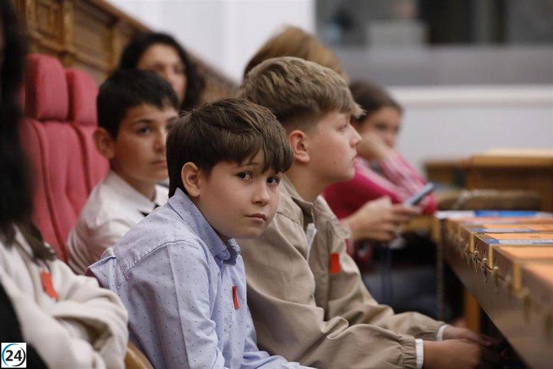Los niños solicitan la incorporación de educación emocional en las escuelas ante el Congreso.