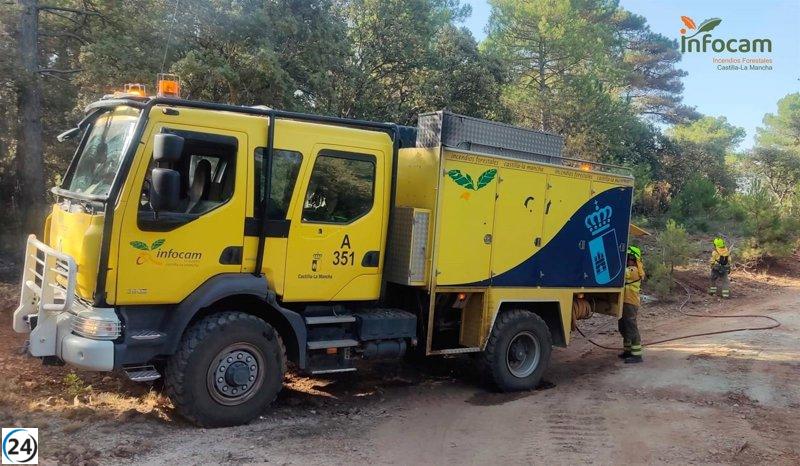 Origen del incendio en las Lagunas de Ruidera bajo investigación, sin detenidos aún