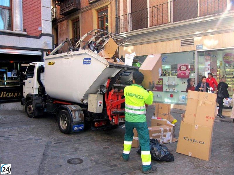 Huelga indefinida en el servicio de Limpieza y Recogida de Basuras de Toledo a partir del 27 de mayo