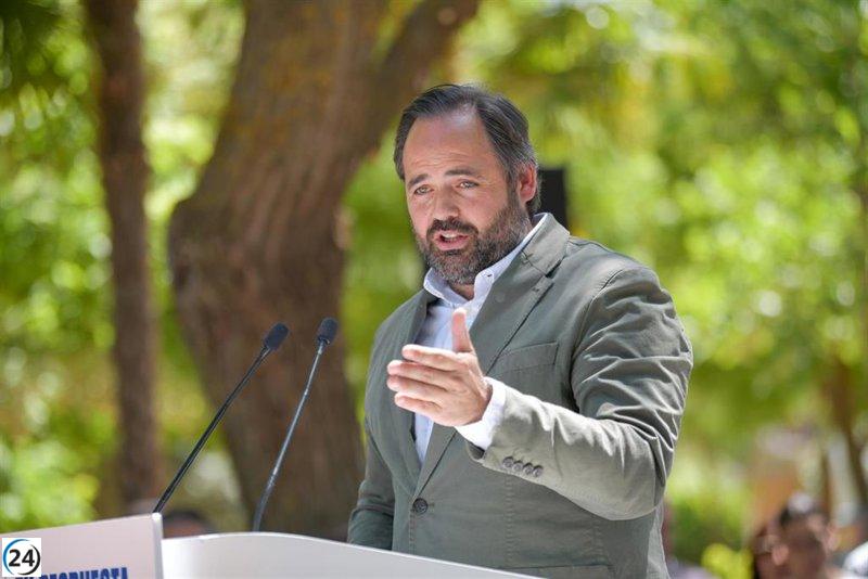 Núñez llama a la unificación del voto en el PP contra las políticas de izquierda