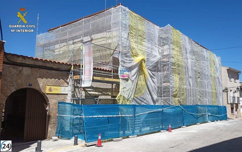 Guardia Civil mejora instalaciones en cuarteles de Almonacid de Zorita y Brihuega.