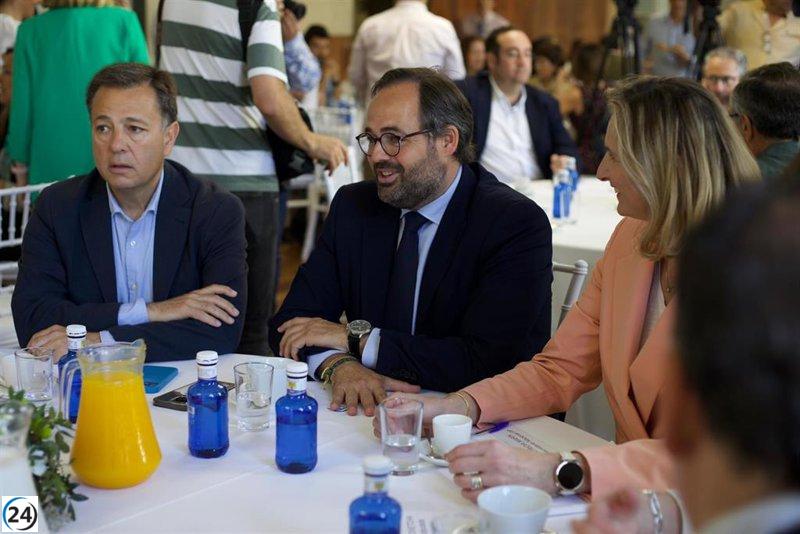 Núñez (PP) cuestiona la efectividad de los Fondos Europeos en Castilla-La Mancha.