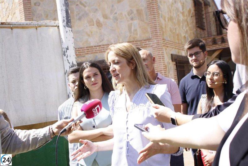 Maestre insta a votar por el PSOE para promover en Europa las políticas de vivienda joven en Castilla-La Mancha.