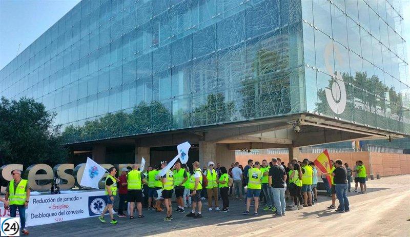 Uso y Uptes instan al Sescam a mejorar convenio con mejoras en jornada y sueldo.