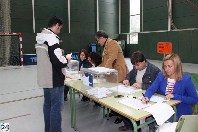 La participación en Castilla-La Mancha cae casi un 8% respecto a las elecciones de 2019
