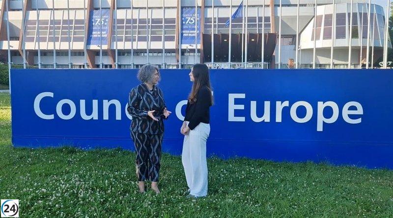 Junta respalda a estudiante de Caudete que hablará sobre la Agenda 2030 en Consejo de Europa.