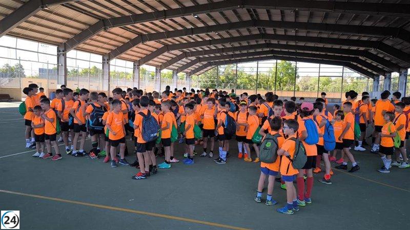 Más de 740 niños se unen a los campus deportivos del Ayuntamiento de Ciudad Real este verano.