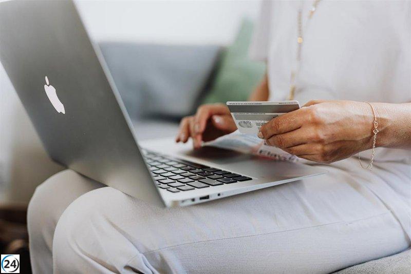 Sospechoso investigado por presunta estafa online de 1.691 euros en múltiples transacciones bancarias.