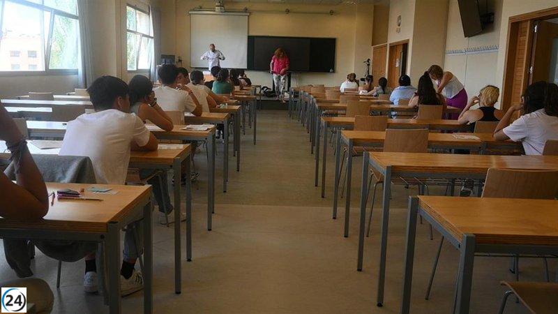 Alrededor de 1.700 estudiantes de Castilla-La Mancha se enfrentan a la convocatoria extraordinaria de la EvAU a partir de hoy.