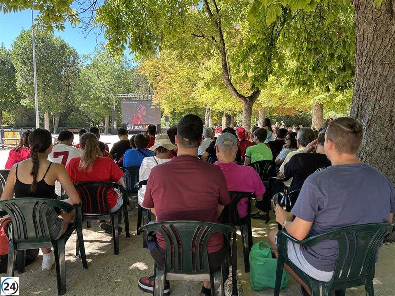 Ciudades de C-LM instalan pantallas gigantes para final de la Eurocopa.