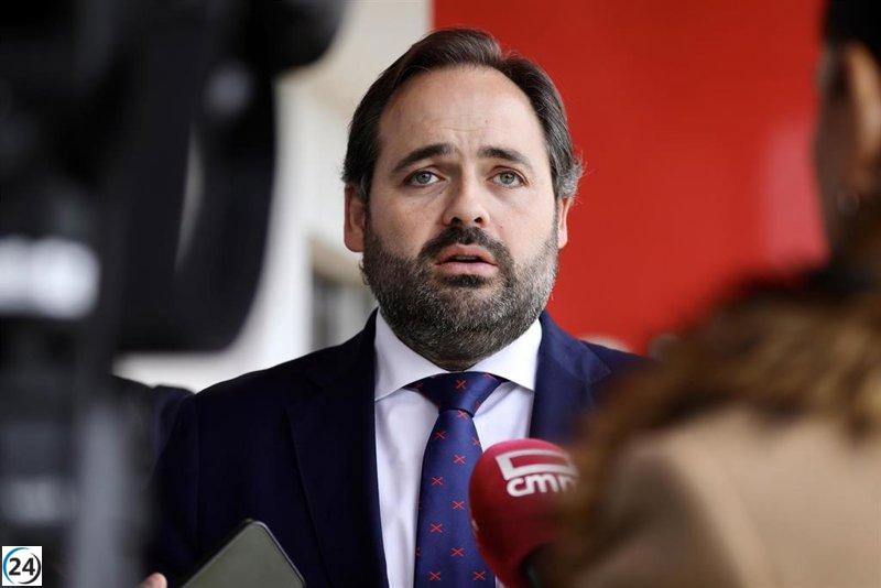 Núñez del PP apoya la producción primaria de C-LM y promueve su exportación.