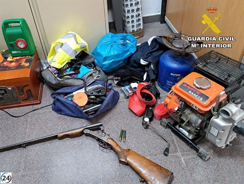 Tres arrestos por intento de robo en Molinicos