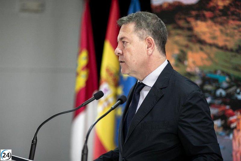 Page agradece al PP por colaborar en un nuevo Estatuto de C-LM que protege los servicios públicos.