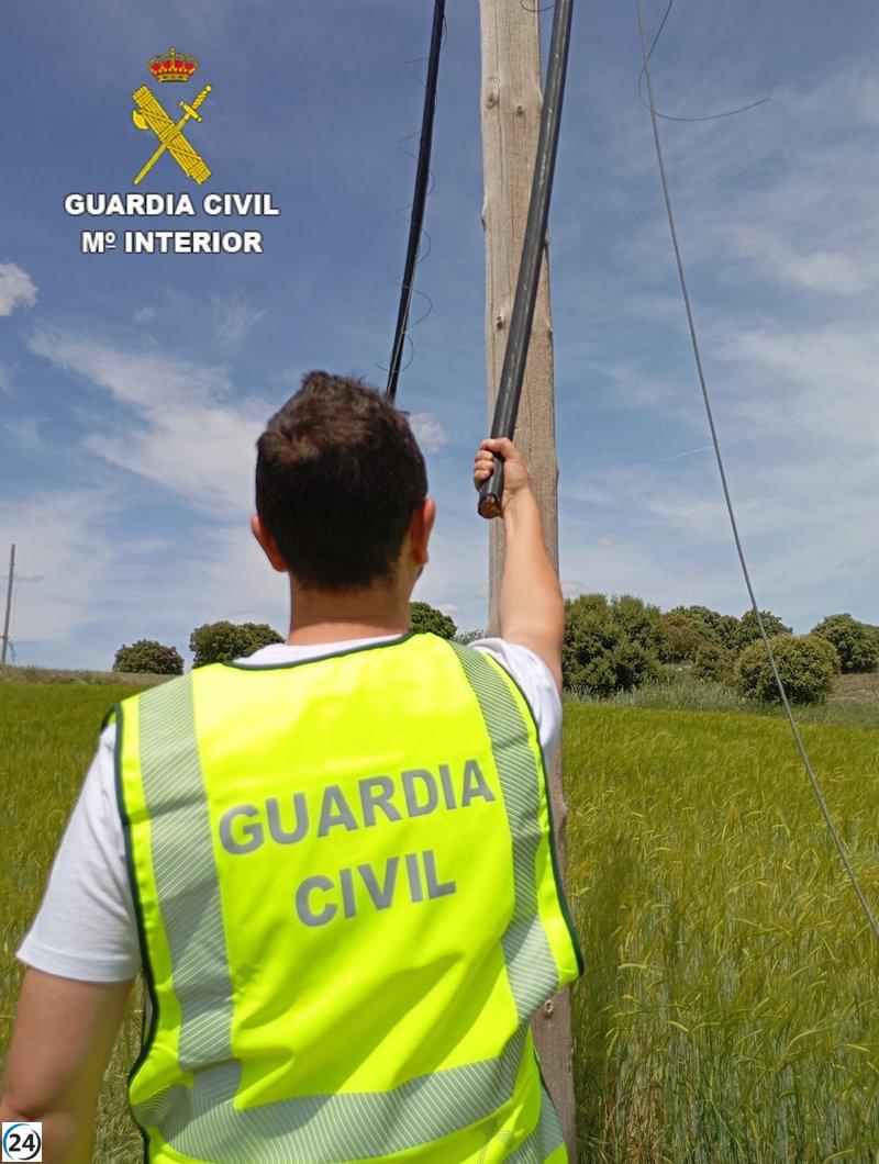 Cuatro detenidos por robo de cable de cobre en Cuenca