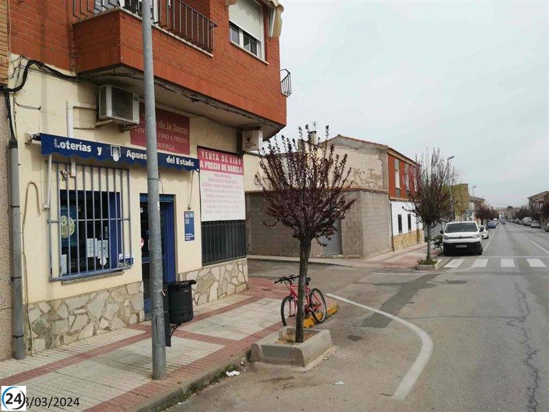 La suerte del segundo premio de la Lotería Nacional cae en Villacañas, Toledo.