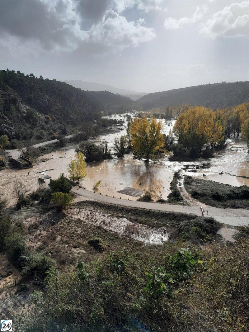 La DANA causa devastación en huertas de Garaballa y corta comunicación con Valencia.