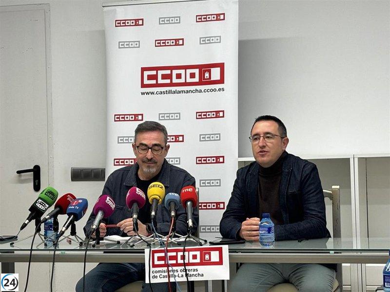 CCOO exige en 2025 jornada laboral reducida, mejora de la salud laboral y fortalecimiento del servicio público de empleo.