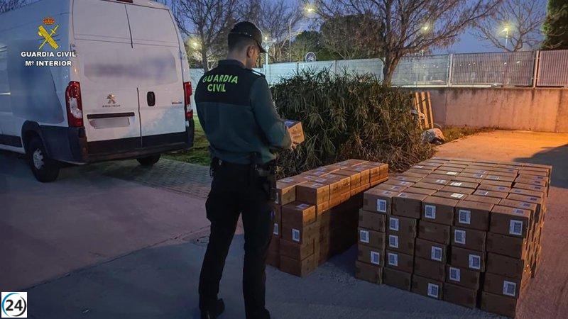 Capturado en el acto mientras robaba un camión en Cabanillas del Campo.
