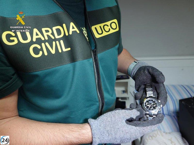 Desmantelan banda que sustrajo 300.000 euros de casas de lujo en Toledo.