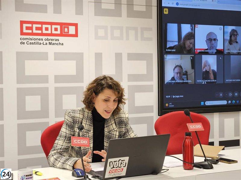 CCOO brindó apoyo a más de 1.100 personas en C-LM en 2024 para la formación y certificación de habilidades laborales.
