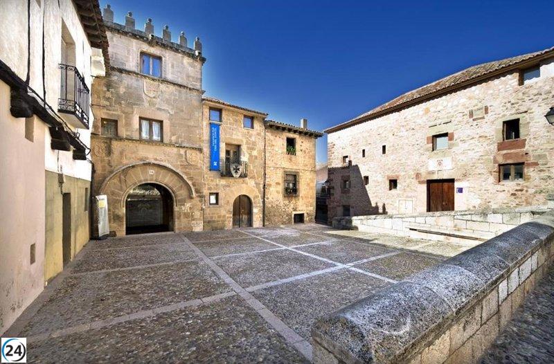 Dos menores hospitalizadas por inhalación de humo en incendio de vivienda en Sigüenza.