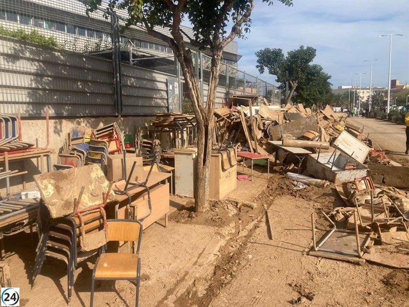 Ocho estudiantes desplazados de Valencia se quedan en Cuenca para continuar su educación.