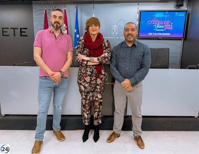 Más de 500 artistas y participantes se darán cita en Albacete para la XVI edición de 'Albacete en Salsa 2025' este fin de semana.