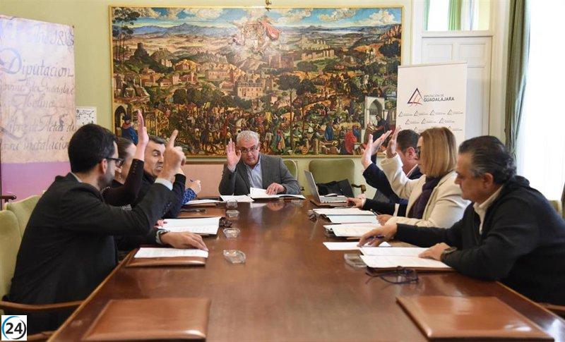 La Diputación de Guadalajara plantea 125 licitaciones con un presupuesto de 27,6 millones de euros para 2025.