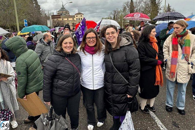 PSOE en C-LM insiste en la lucha por igualdad y derechos frente al 