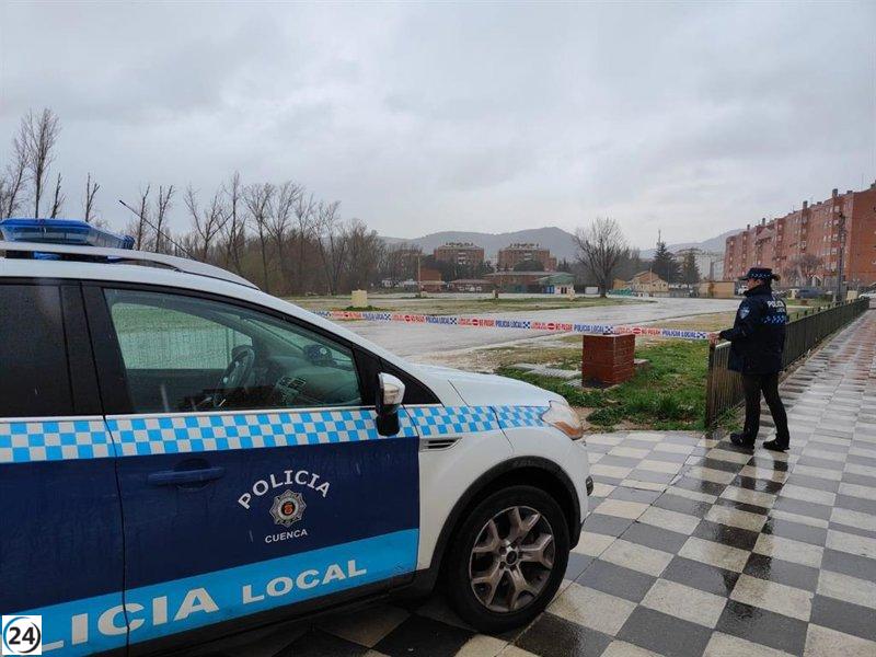 Accesos al Júcar en Cuenca cerrados debido a intensas lluvias que elevan el caudal.