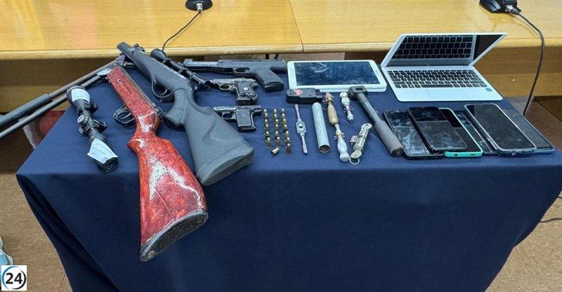 Desmantelan red narcotraficante en Velada; siete arrestos.