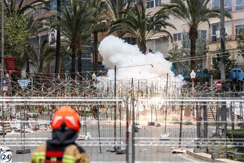 Las Fogueres de Sant Joan de Alicante se presentarán en Albacete con exhibiciones pirotécnicas y una gran cremá.