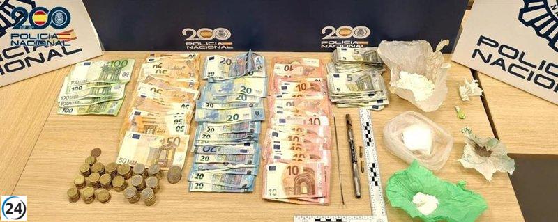 Capturan a dos sospechosos de narcotráfico en Puertollano antes de su entrega.